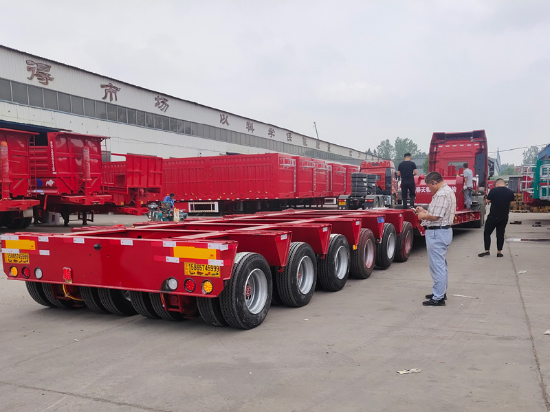 Special Low Bed Transport Semi-Trailers