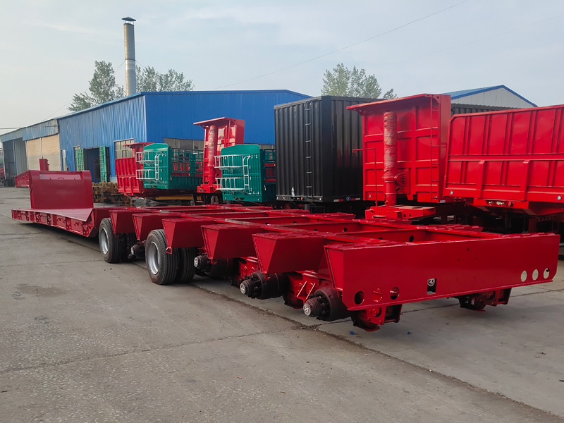 Crane Board Oversized Transport Semi-Trailers