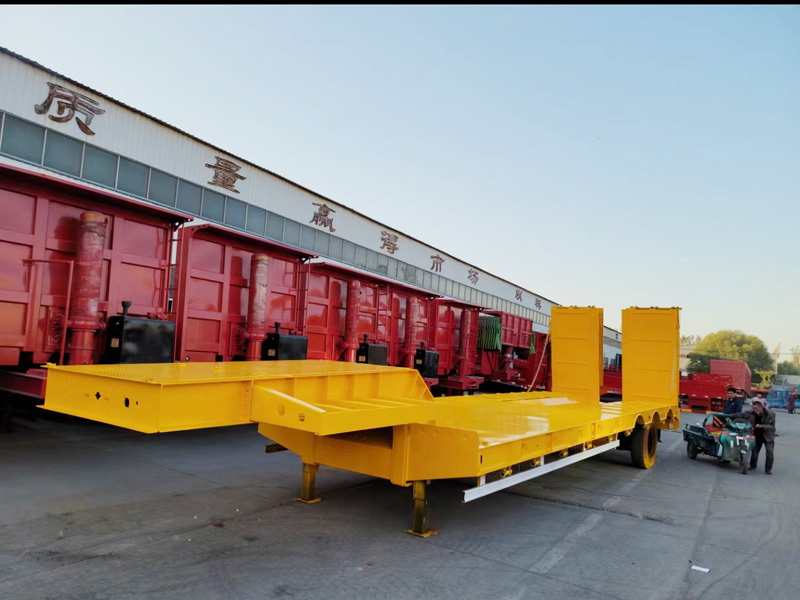 Crane Board Oversized Transport Semi-Trailers