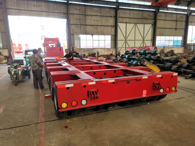 Crane Board Oversized Transport Semi-Trailers