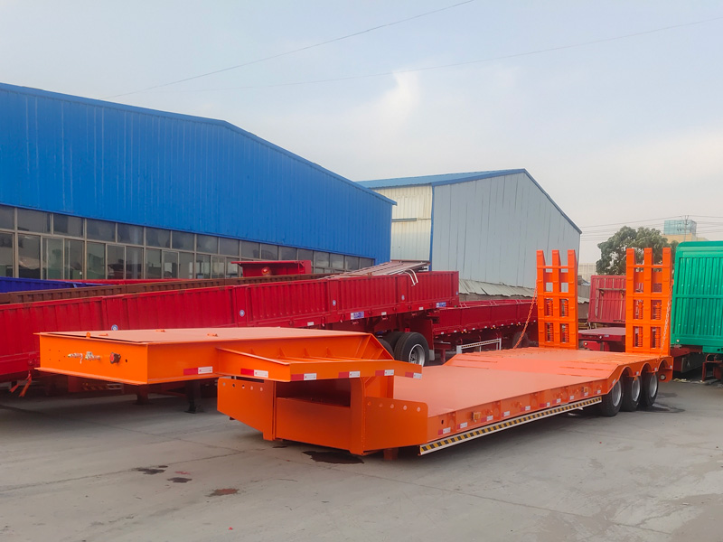 Crane Board Oversized Transport Semi-Trailers