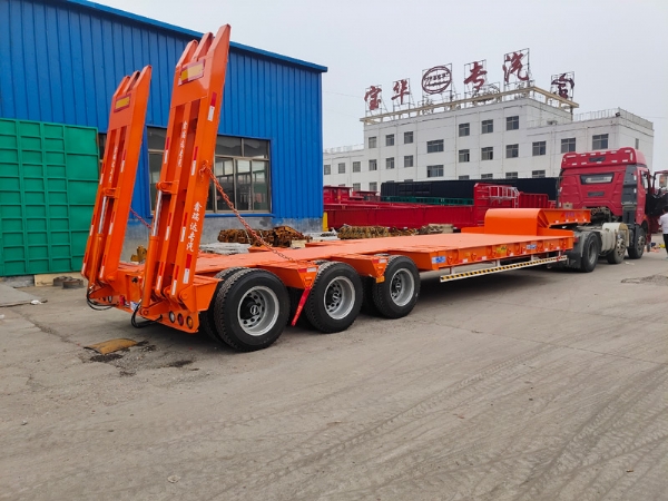 Crane Board Oversized Transport Semi-Trailers