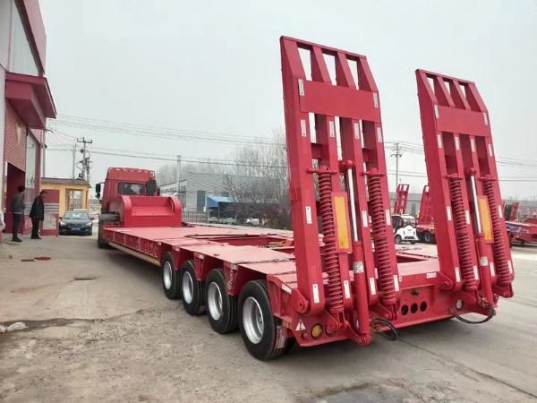 Crane Board Oversized Transport Semi-Trailers