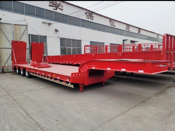 Crane Board Oversized Transport Semi-Trailers