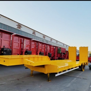 Crane Board Oversized Transport Semi-Trailers