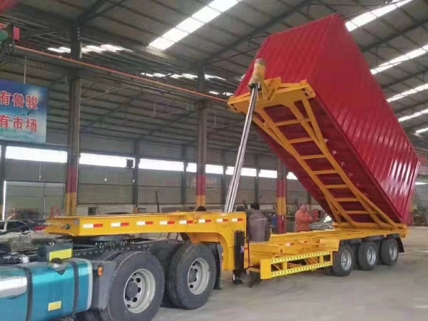 Skeleton Rear Dump Self-Unloading Trucks