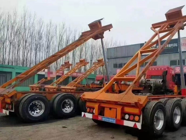 Skeleton Rear Dump Self-Unloading Trucks