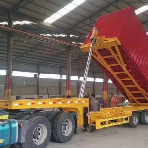 Skeleton Rear Dump Self-Unloading Trucks