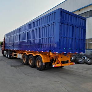 Skeleton Type Side Tipper Semi-Trailers