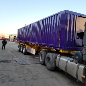 Skeleton Type Side Tipper Semi-Trailers