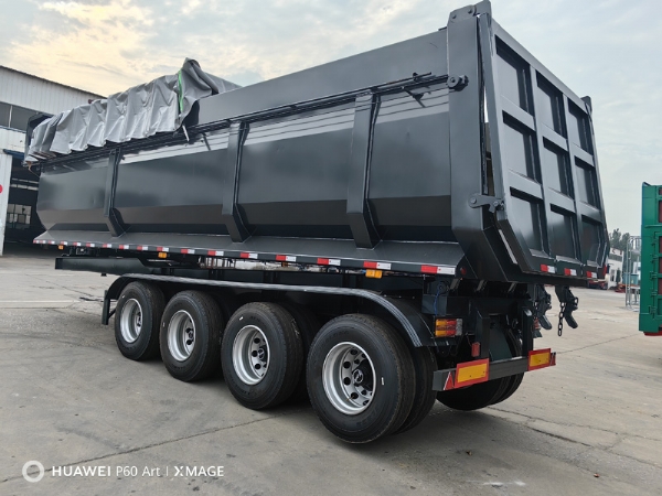 Export U-Type Rear Dump Semi-Trailers