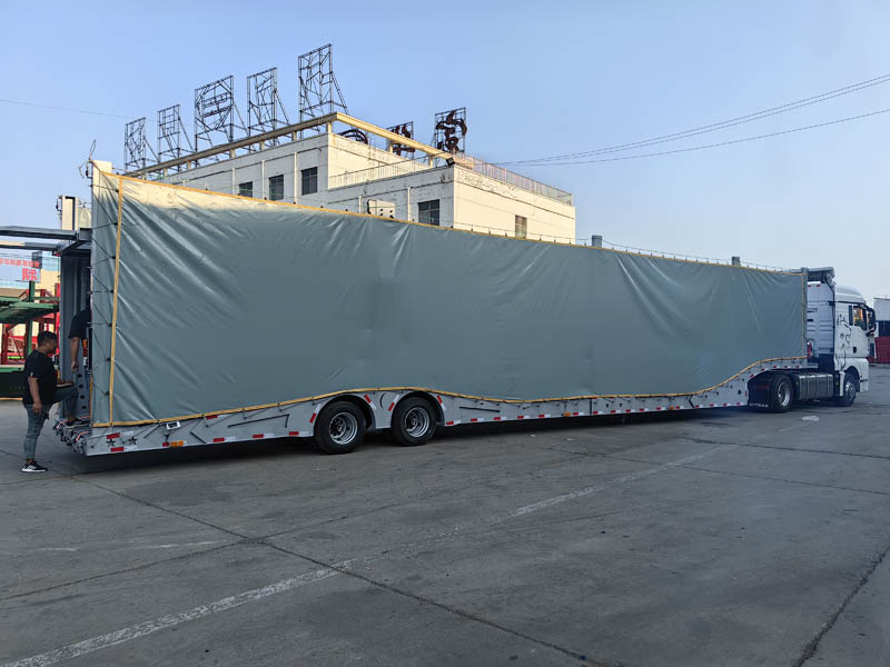 Central Asian Five Countries European-Style Car Carrier Cage Trailers