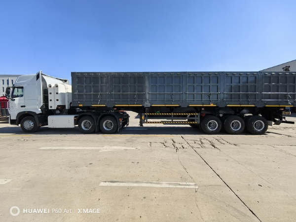 Export U-Type Rear Dump Semi-Trailers