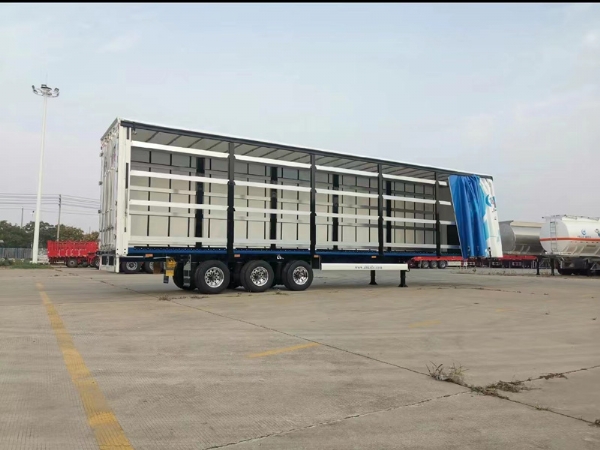 Curtain Side Container Semi-Trailers