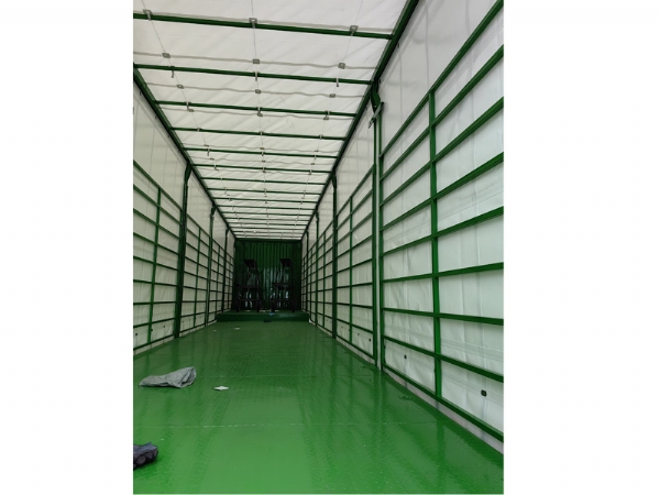 Curtain Side Container Semi-Trailers