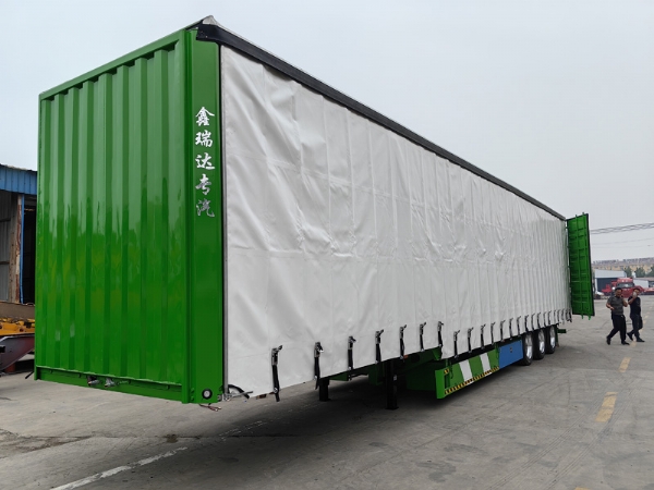 Curtain Side Container Semi-Trailers