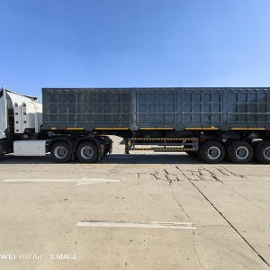 Export U-Type Rear Dump Semi-Trailers