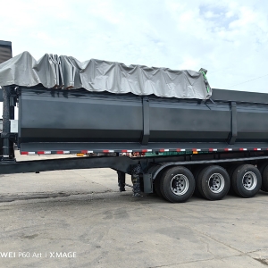 Export U-Type Rear Dump Semi-Trailers